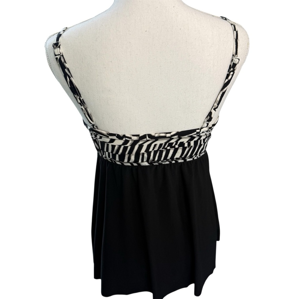 Miraclesuit pleated Camino tankini - Picture 3 of 11